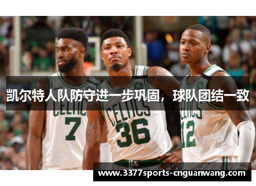 凯尔特人队防守进一步巩固，球队团结一致